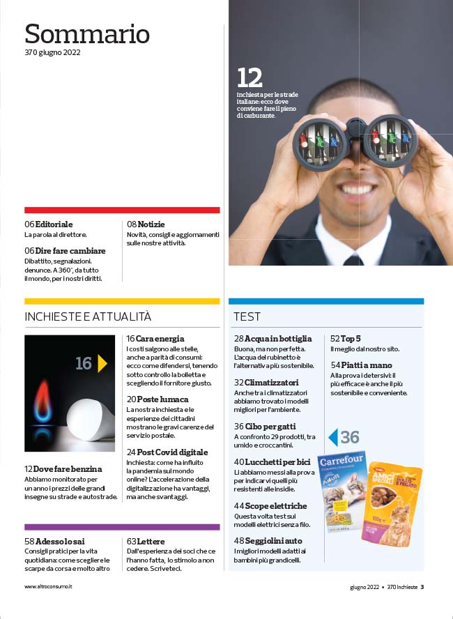 sommario Inchieste giugno 2022